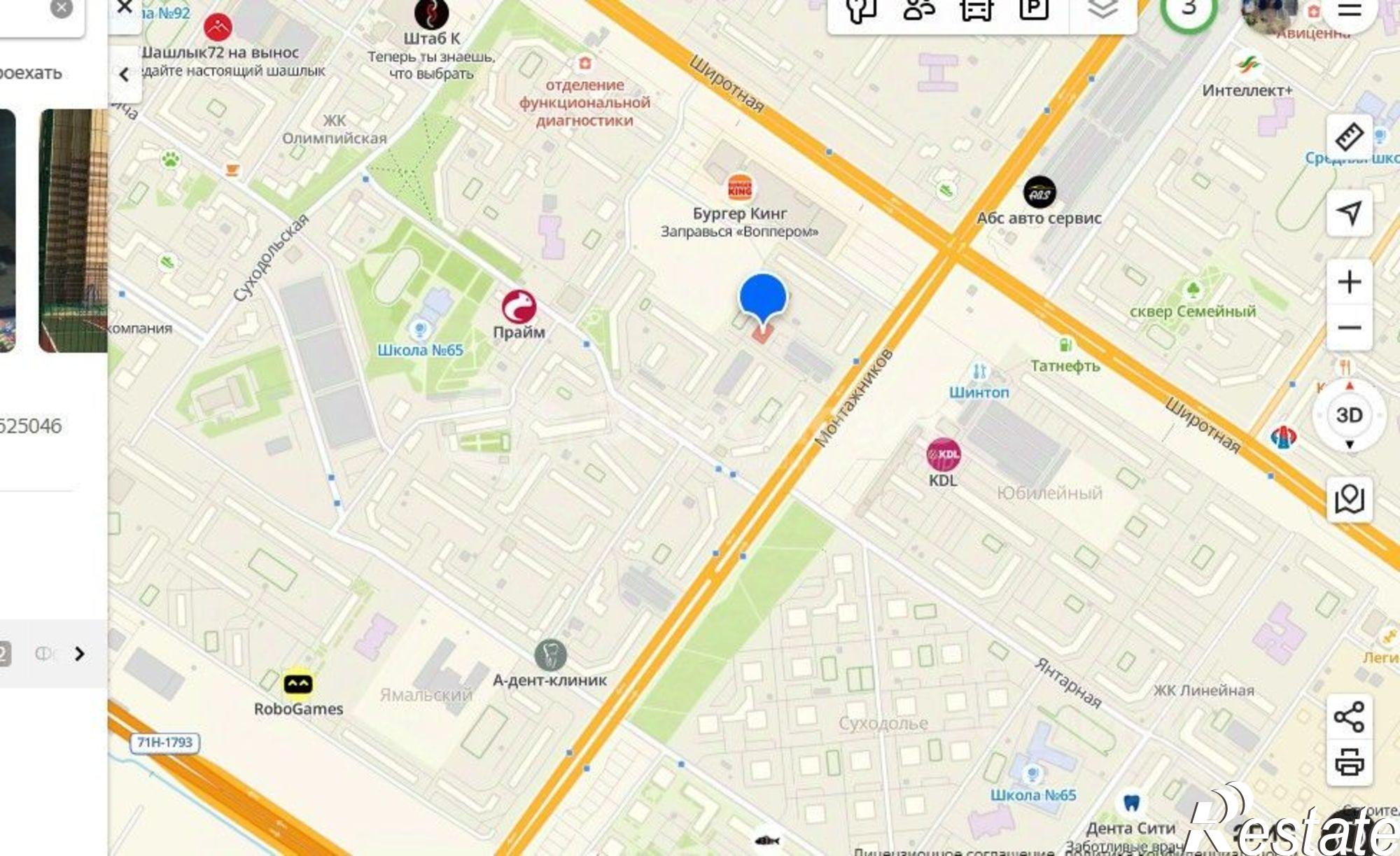 Купить квартиру за 7 600 000 рублей на Широтная улица, 158 к3