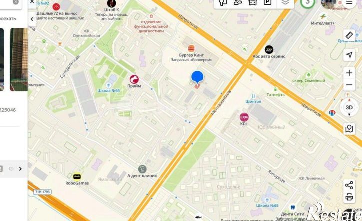 1-комн квартира Широтная улица, 158 к3,  д. 158 к3