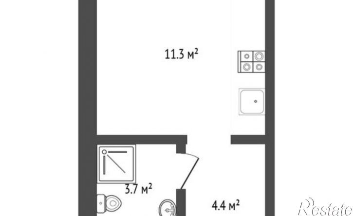 2-комн квартира Новгородская улица, 9А,  д. 9А