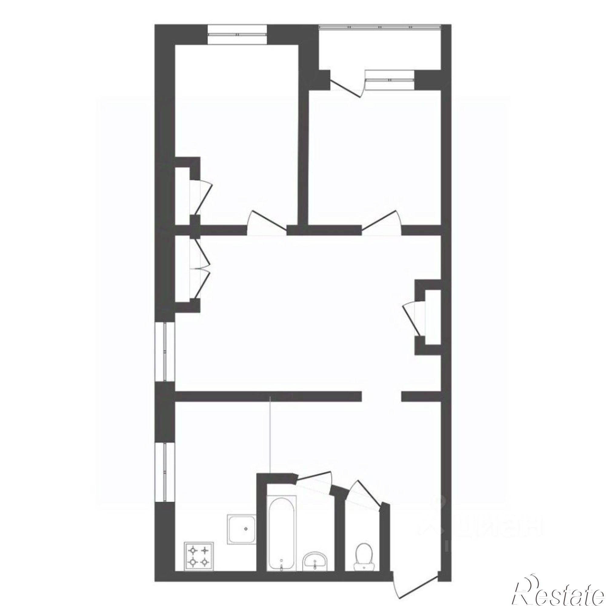 Купить квартиру за 4 890 000 рублей на Червишевский тракт, 15/3