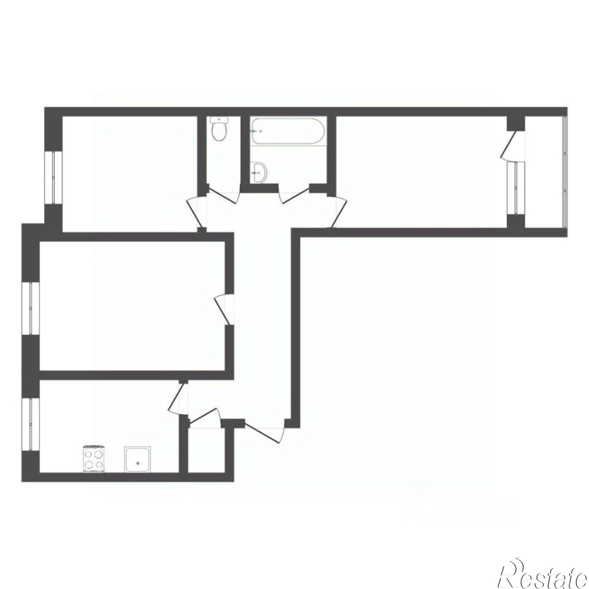 Купить квартиру за 5 300 000 рублей на ул Широтная, 81