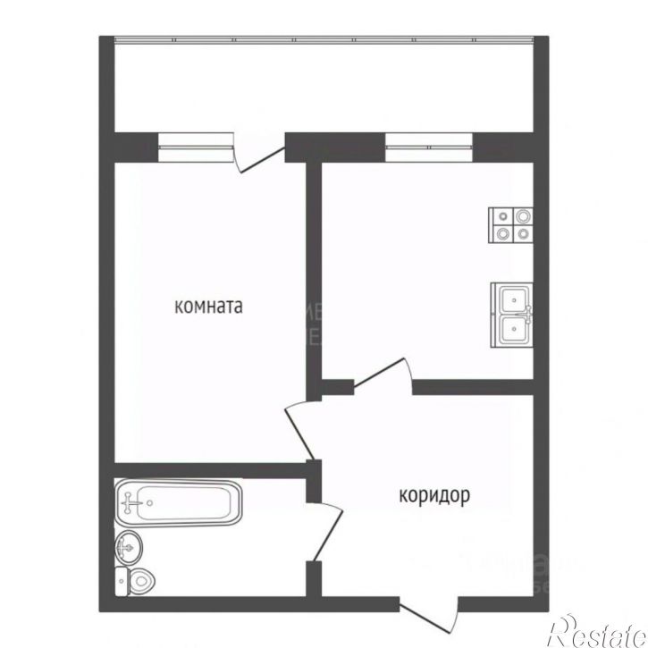 1-комн квартира ул Широтная, 193,  д. 193