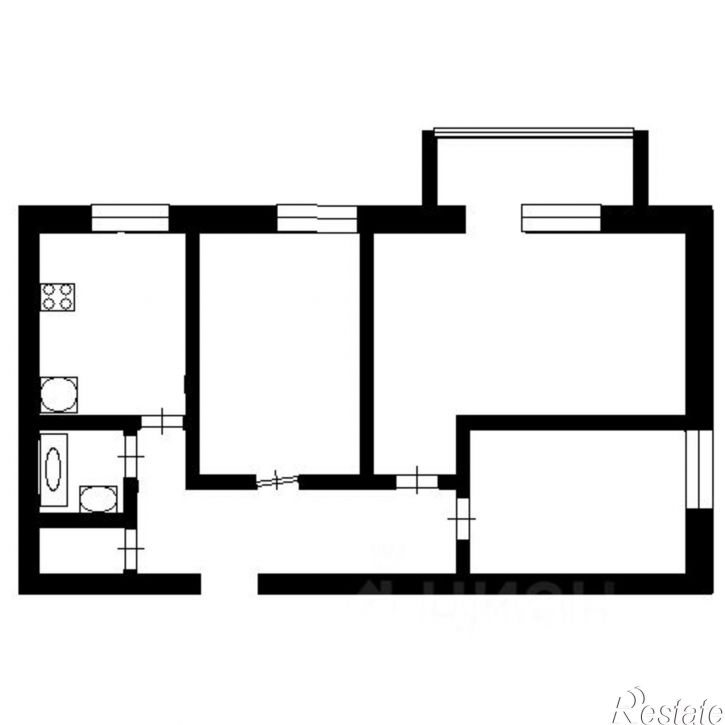 3-комн квартира ул Амурская, 152,  д. 152