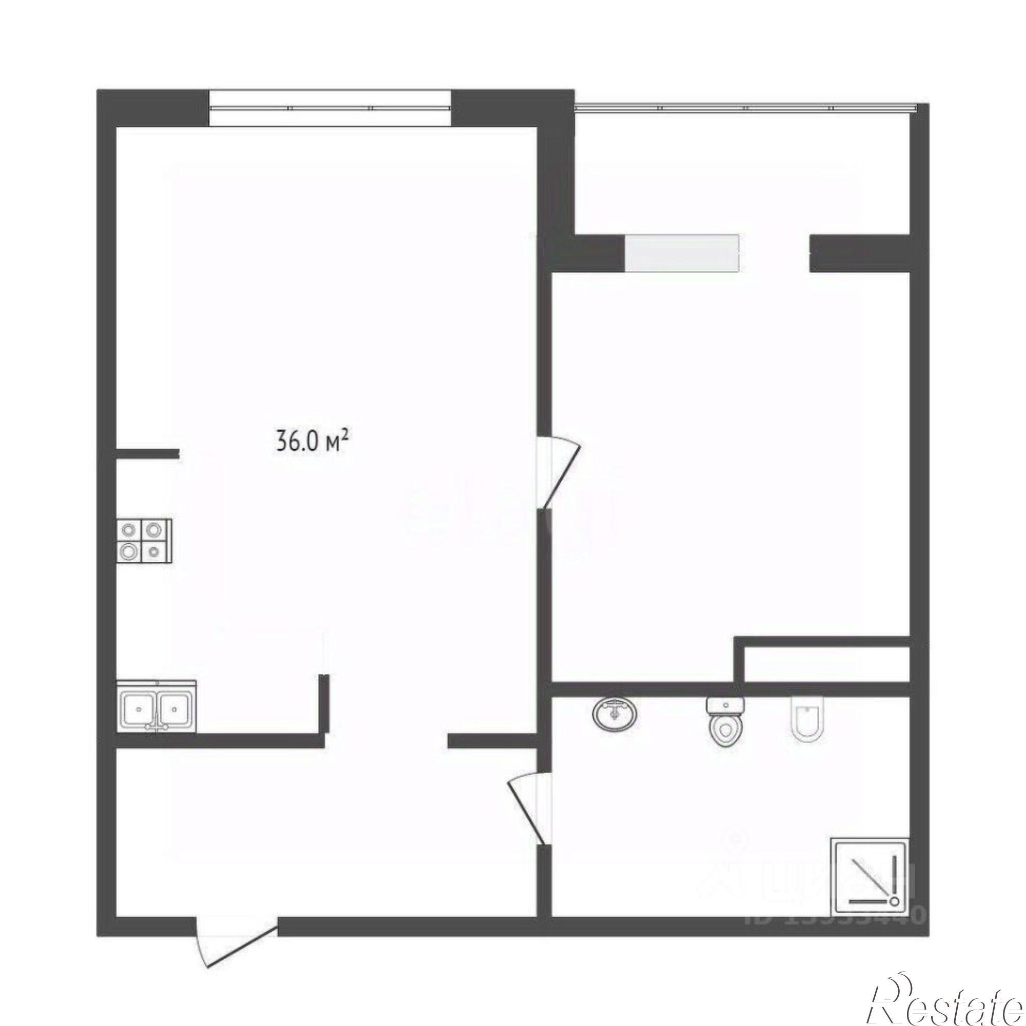 Купить квартиру за 9 300 000 рублей на улица Малыгина, 90