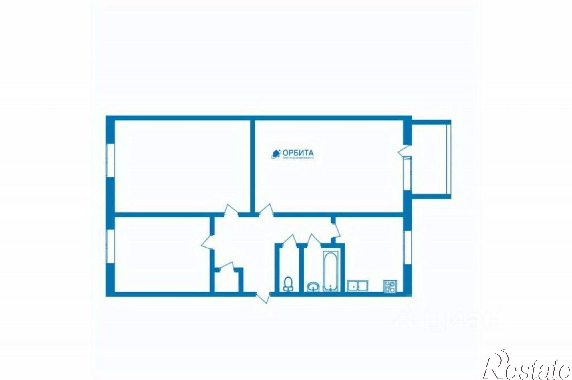 Купить квартиру за 4 600 000 рублей на проезд Геологоразведчиков, 32