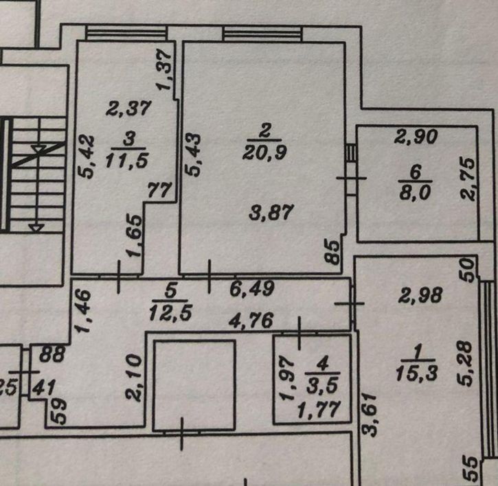 2-комн квартира Максима Горького, 68