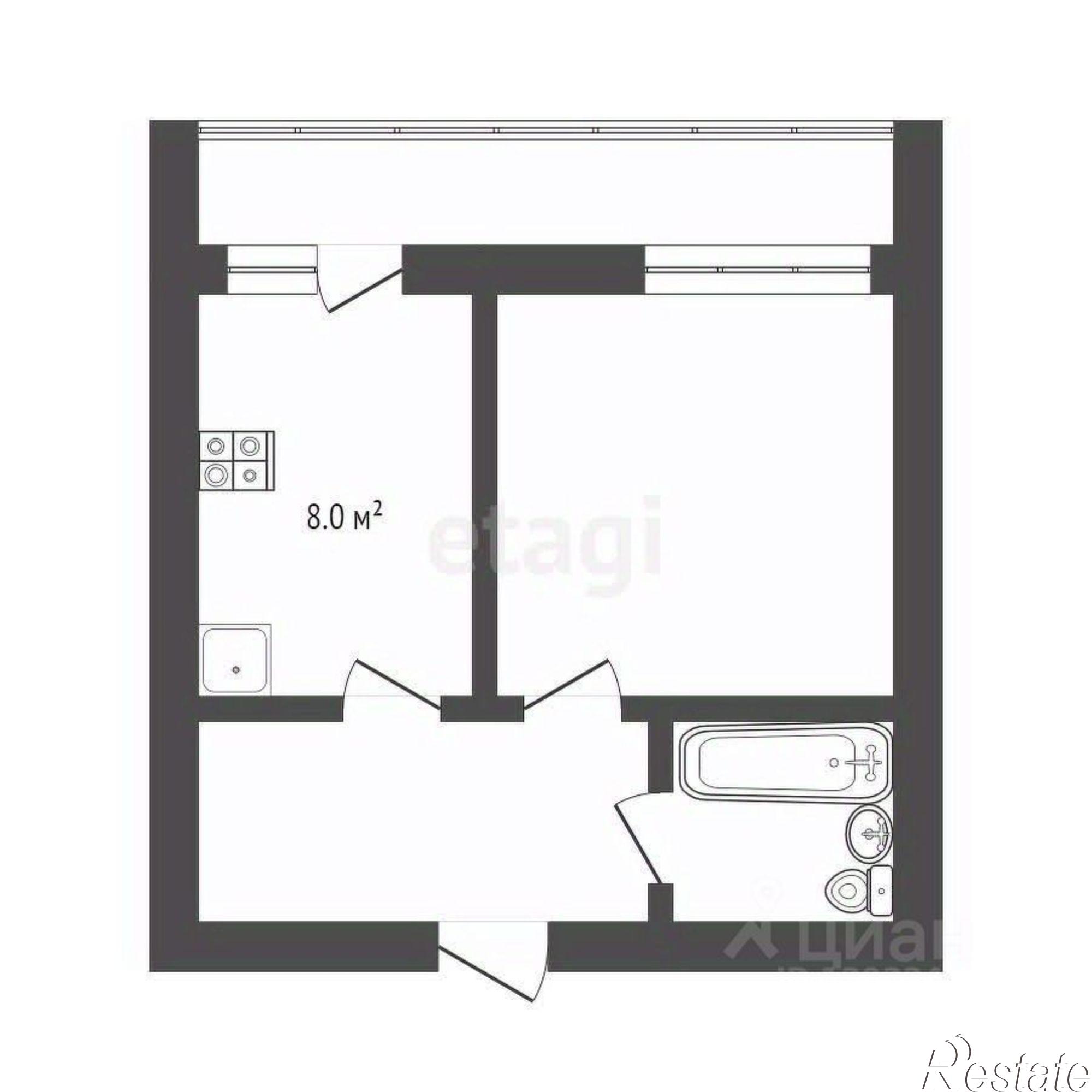 Купить квартиру за 4 100 000 рублей на бульвар Бориса Щербины, 16