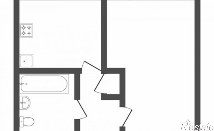 1-комн квартира улица Ватутина, 12,  д. 12