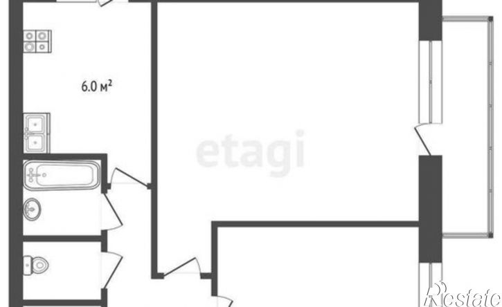 2-комн квартира Московский тракт, 16,  д. 16