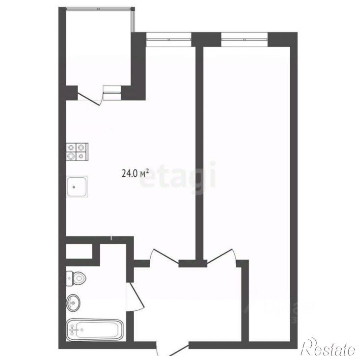 1-комн квартира ул Червишевский тракт, 47 3,  д. 47 3,  к. 3