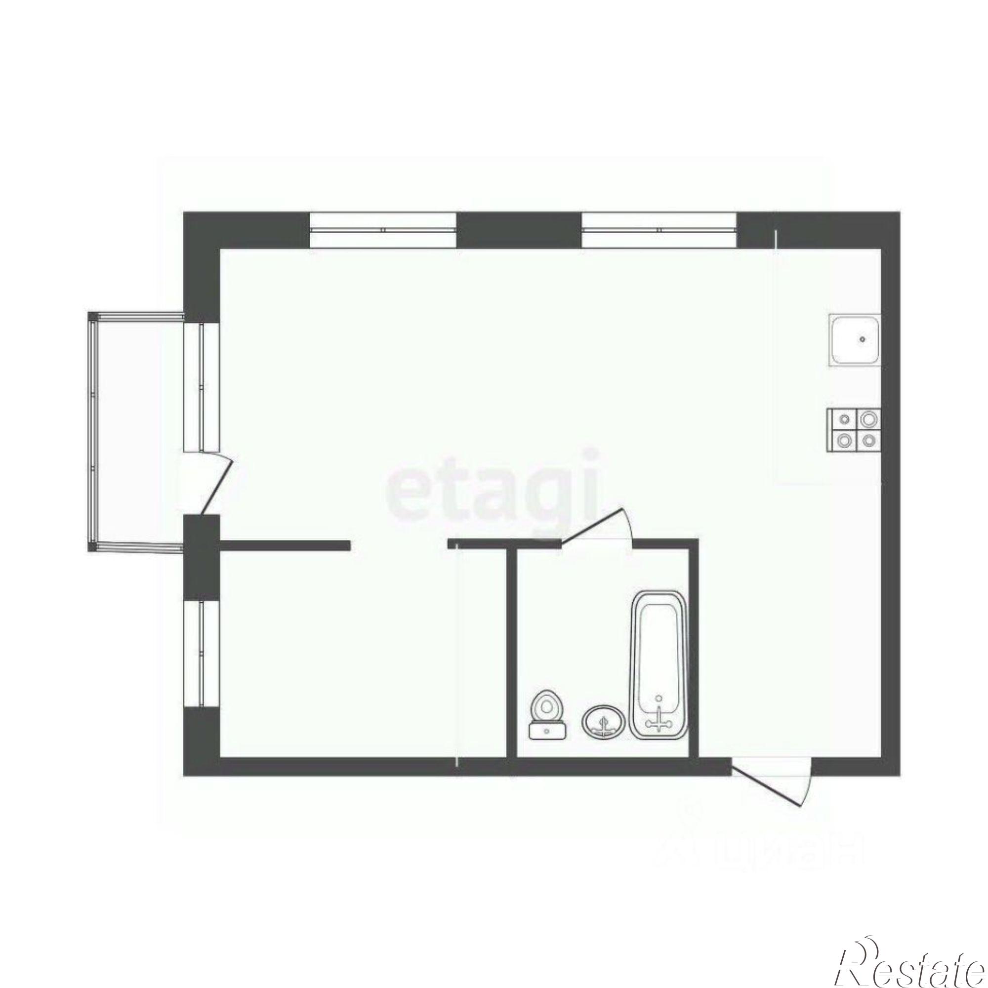 Купить квартиру за 6 700 000 рублей на улица Парада Победы, 17