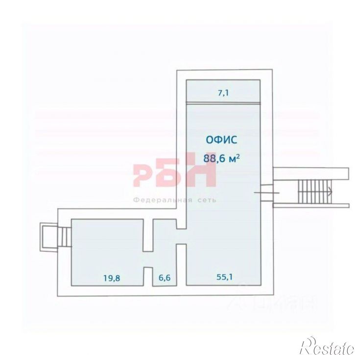 Офис улица Циолковского, 20А,  д. 20А