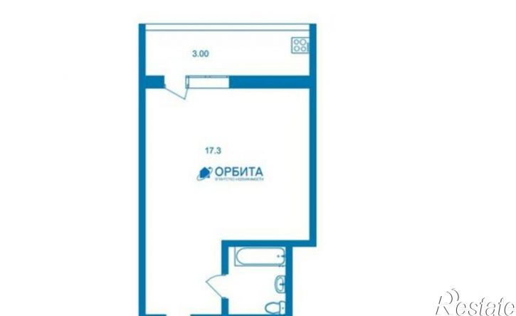 1-комн квартира ул Олимпийская, 18,  д. 18