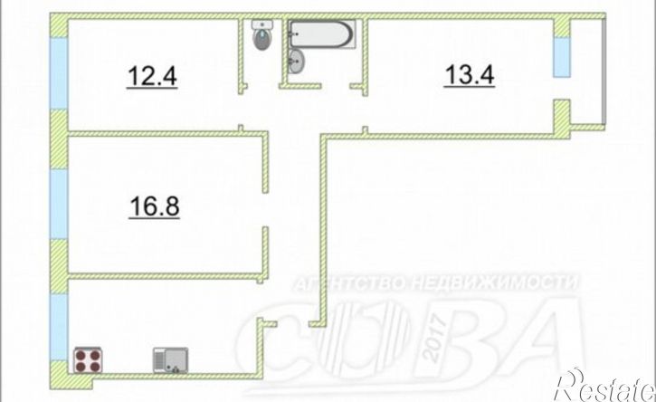 3-комн квартира улица 30 лет Победы, 112,  д. 112