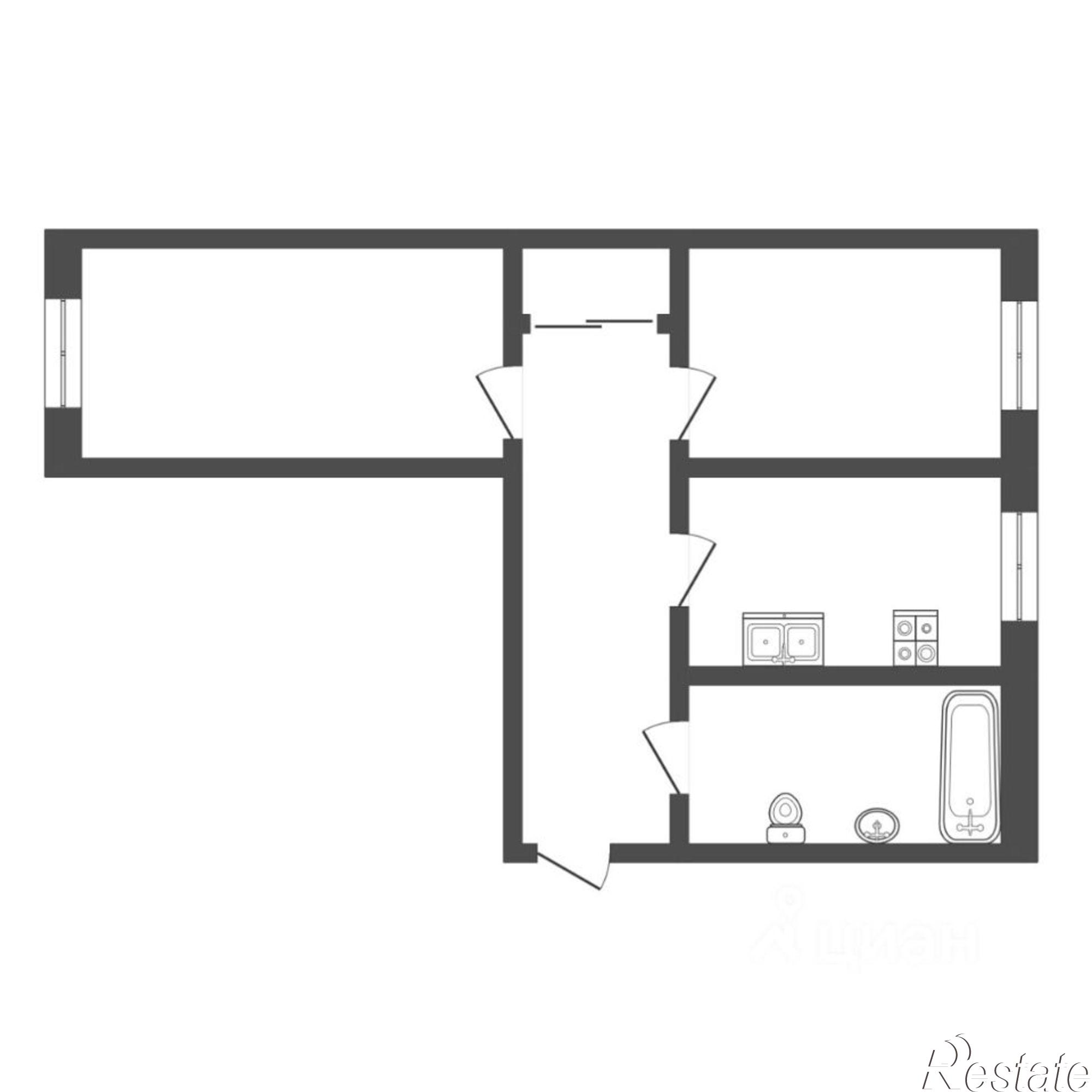 Купить квартиру за 4 700 000 рублей на проезд Геологоразведчиков, 21