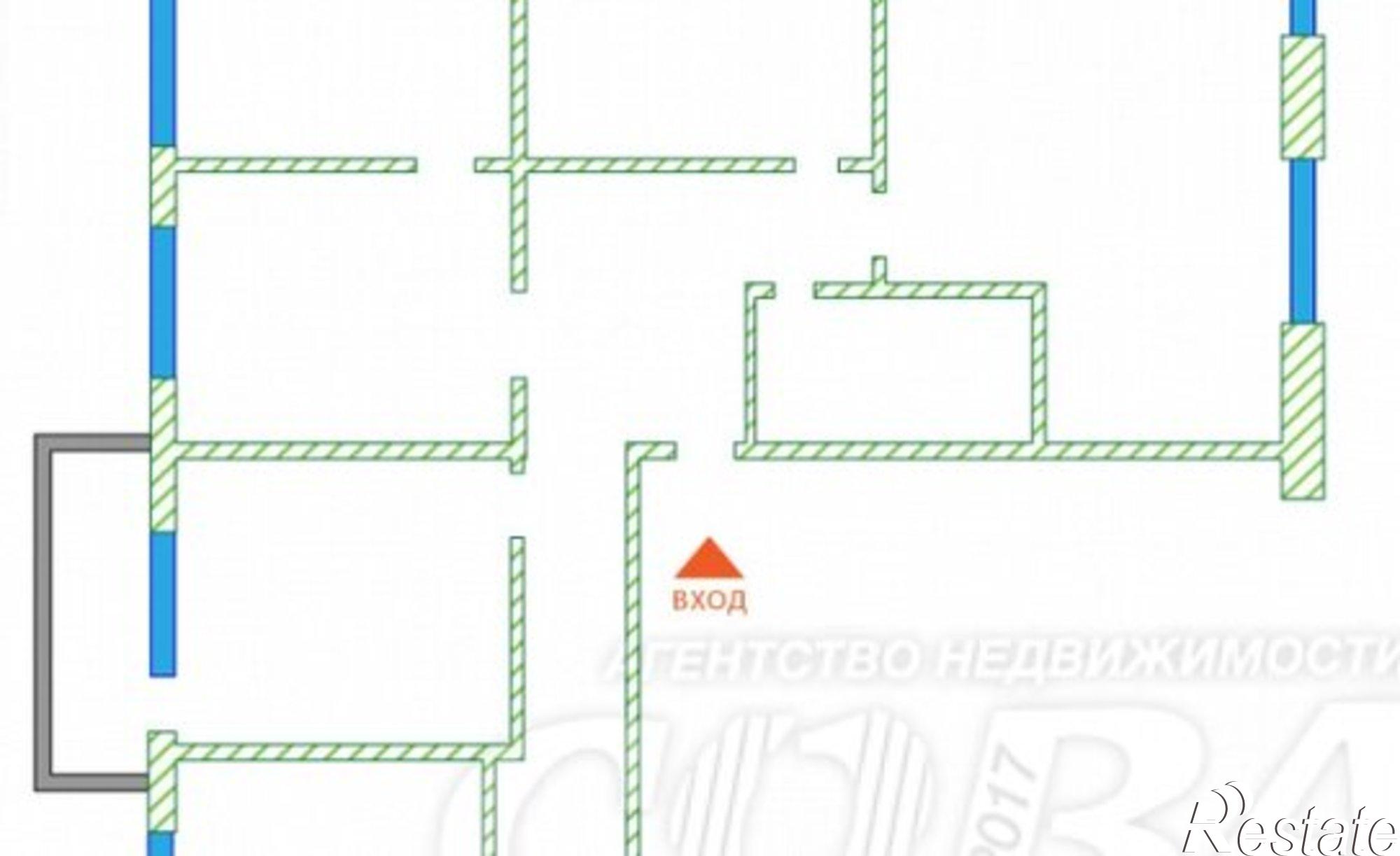 Купить квартиру за 6 350 000 рублей на улица Воровского, 27