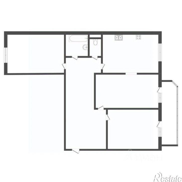 3-комн квартира Широтная улица, 118,  д. 118