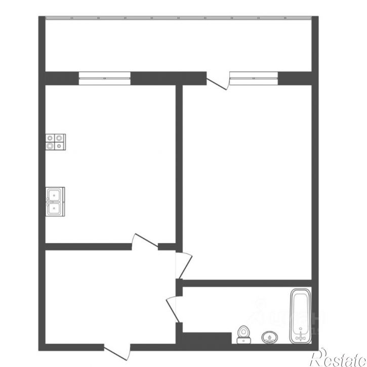 1-комн квартира Широтная улица, 134,  д. 134