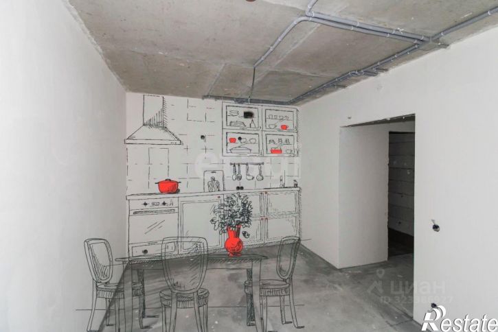 2-комн квартира Полевая улица, 117 к4,  д. 117 к4