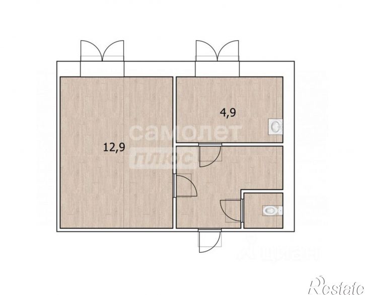 1-комн квартира проезд Геологоразведчиков, 6,  д. 6
