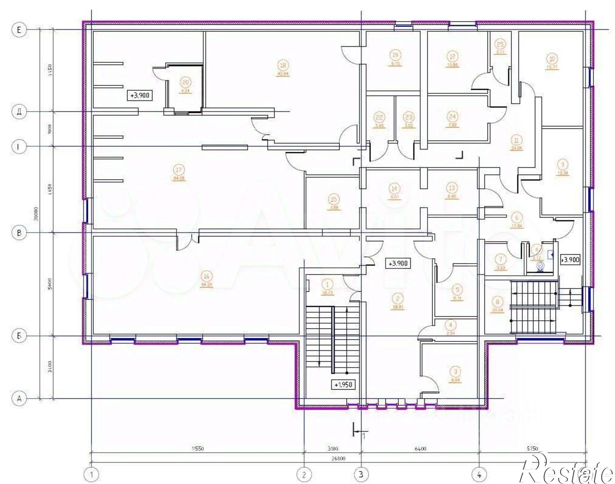 Купить офис, помещение под офис за 129 909 000 рублей на улица Николая Зелинского