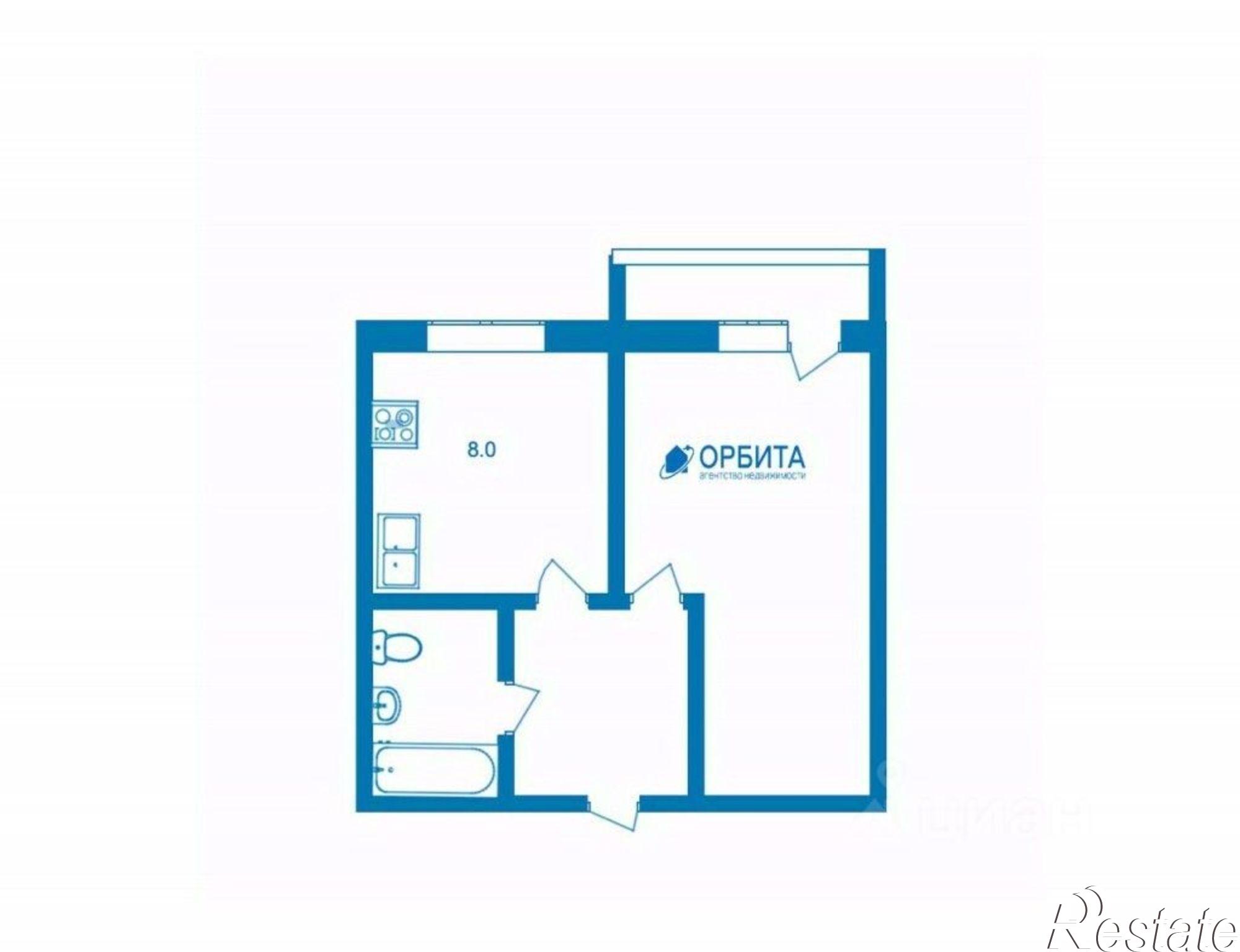 Купить квартиру за 5 300 000 рублей на ул Василия Гольцова, 28