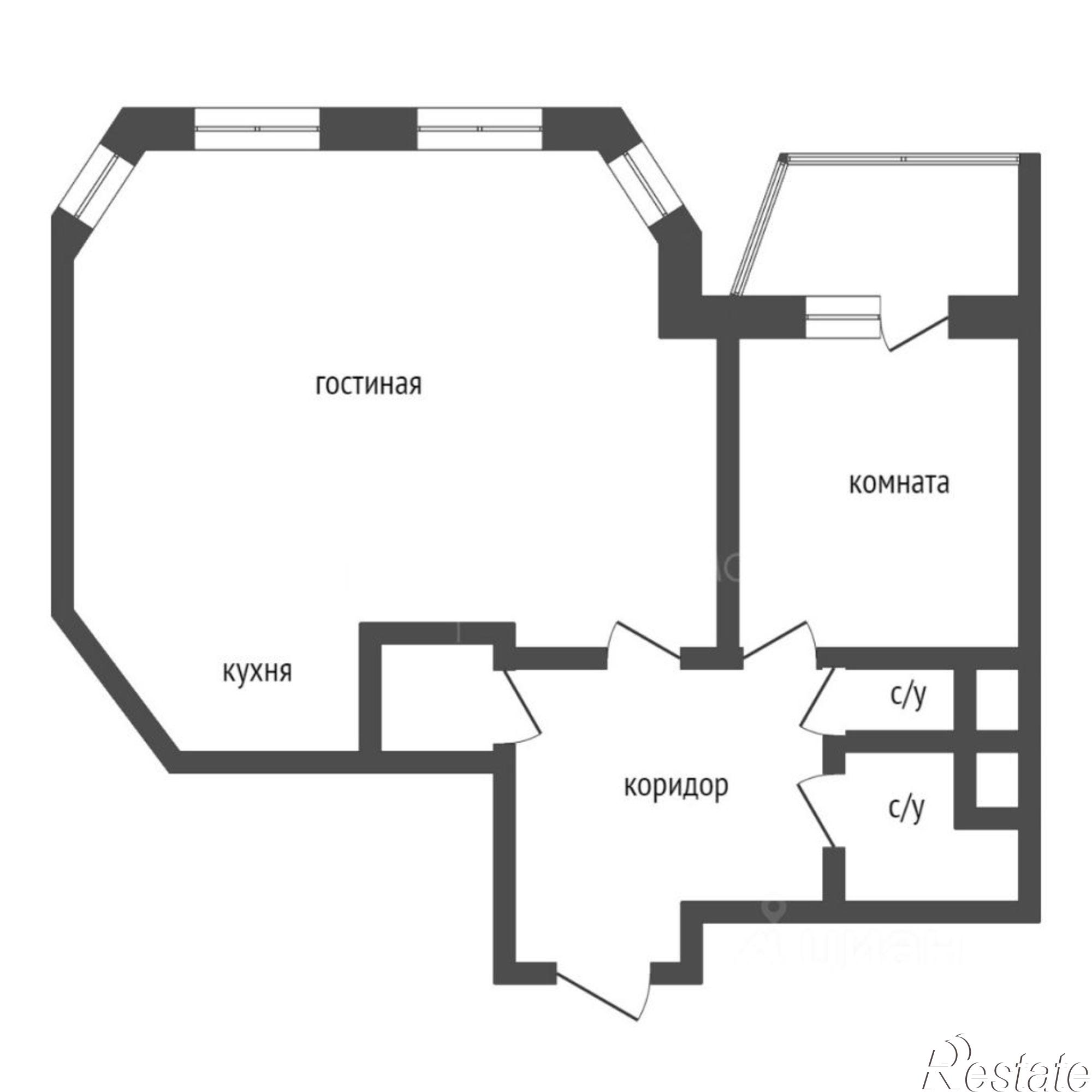 Купить квартиру за 14 300 000 рублей на ул Первомайская, 50