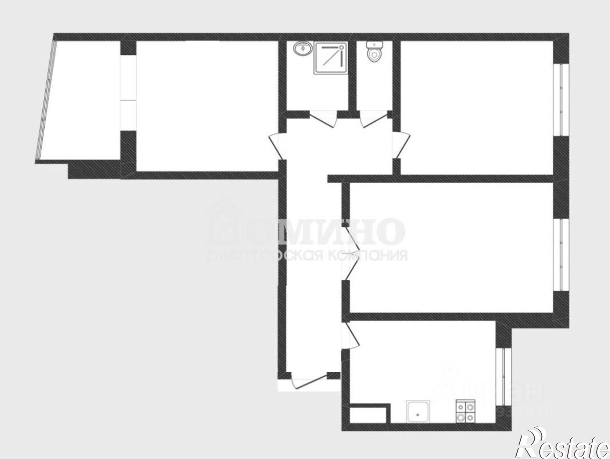 Купить квартиру за 14 000 000 рублей на ул Немцова, 50