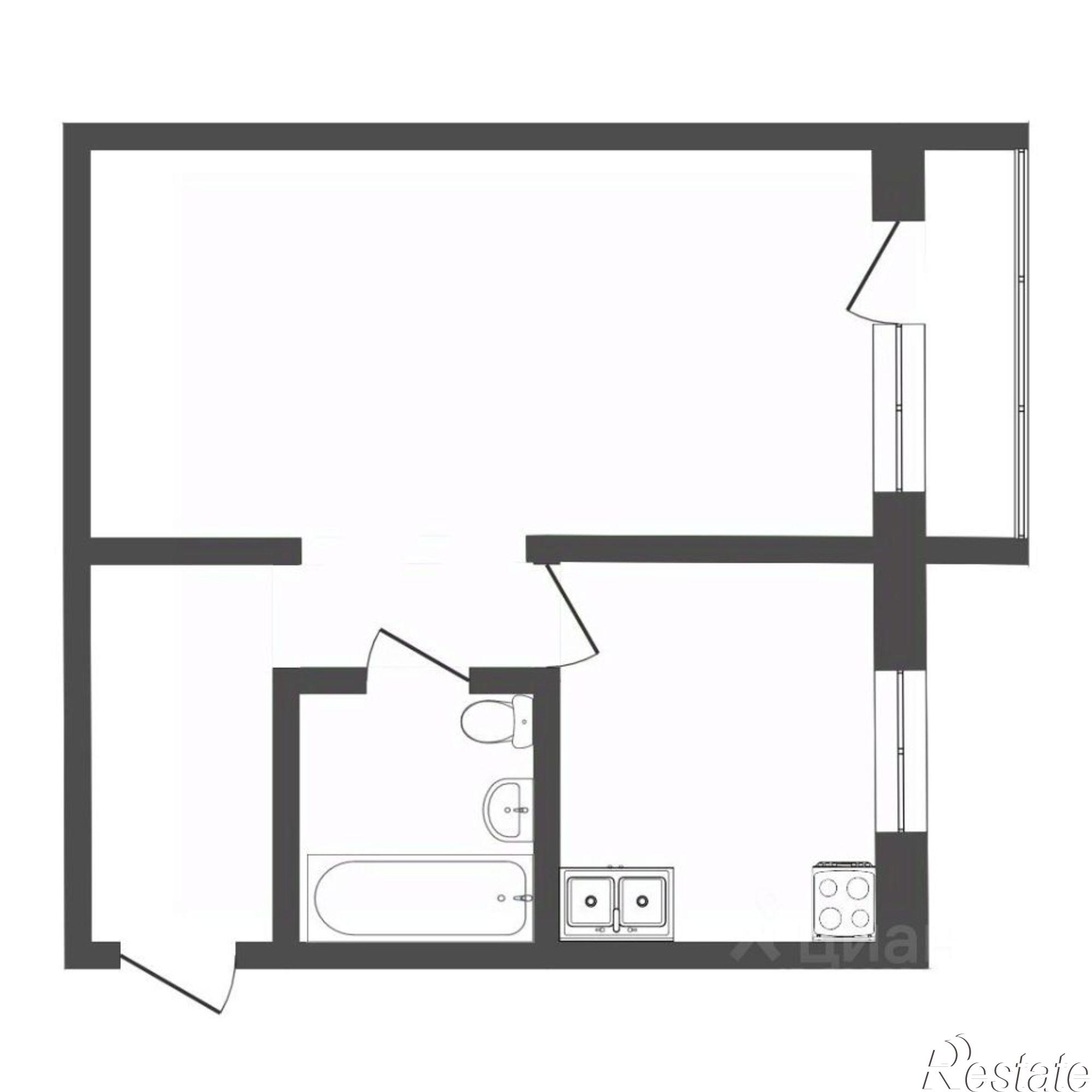 Купить квартиру за 3 890 000 рублей на ул Волгоградская, 107