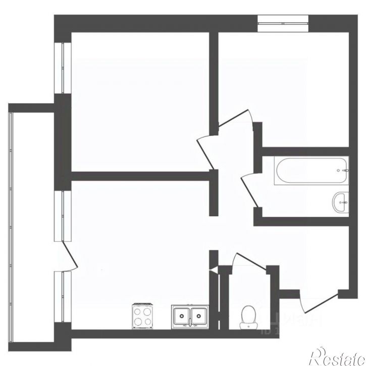 2-комн квартира ул Обдорская, 1 1,  д. 1 1,  к. 1