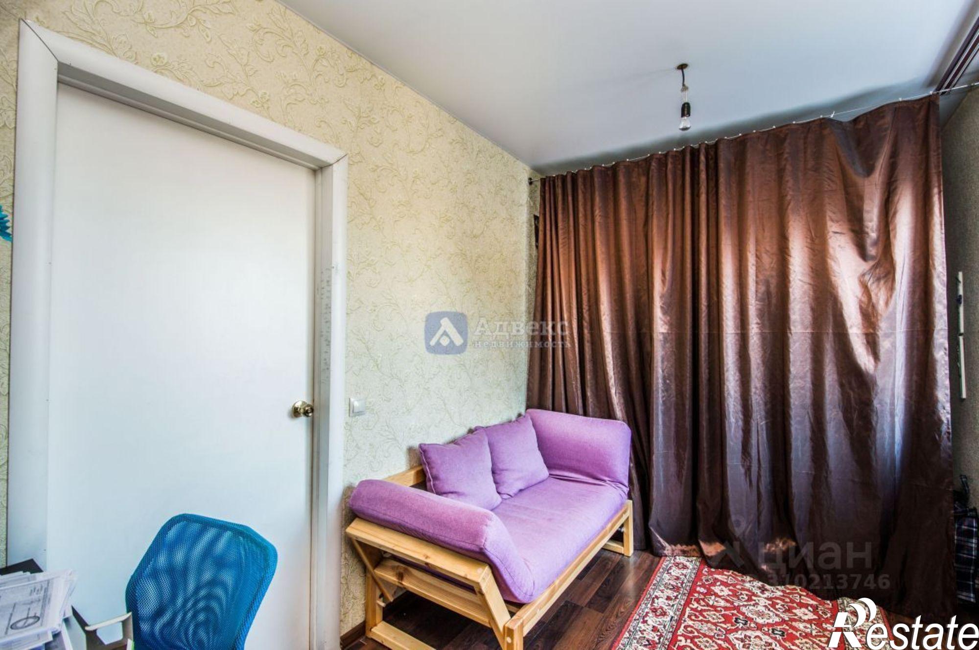 Купить квартиру за 4 800 000 рублей на улица Луначарского, 51