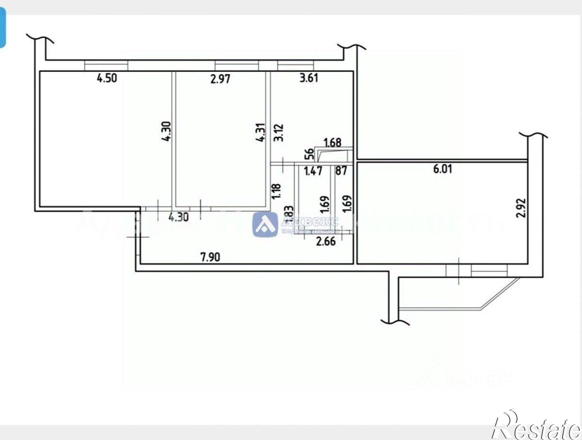 Купить квартиру за 6 800 000 рублей на ул Михаила Сперанского, 29