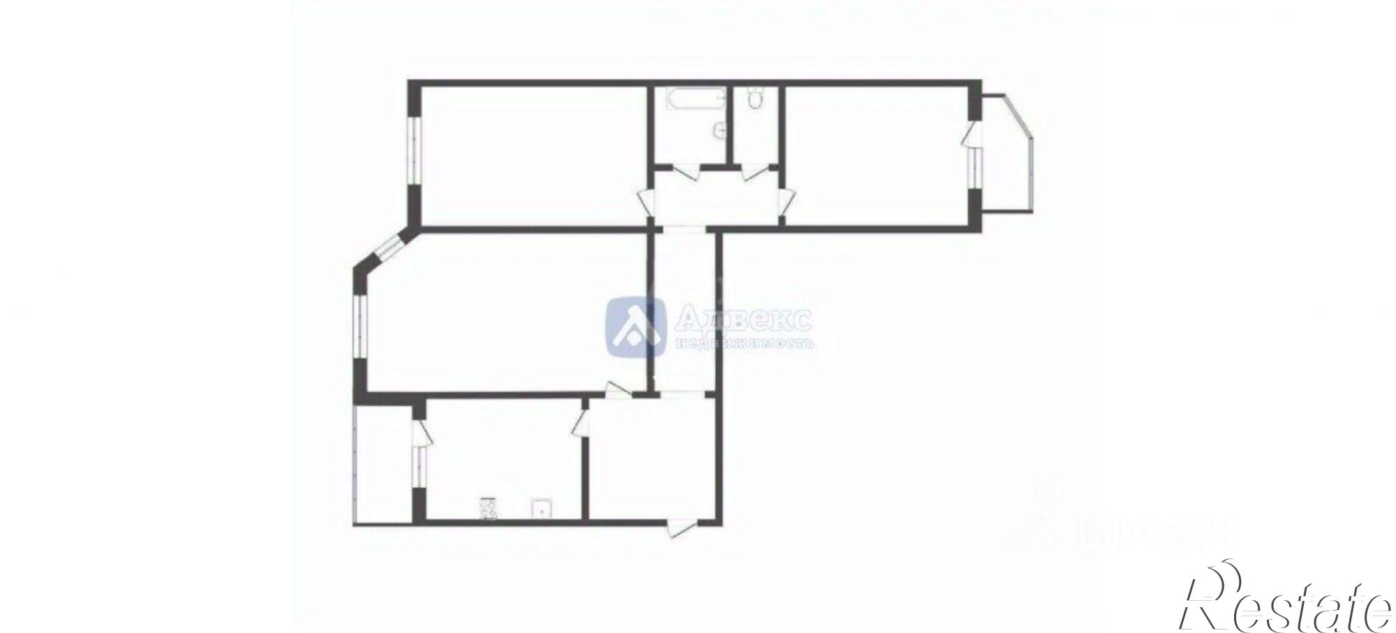 Купить квартиру за 6 800 000 рублей на ул 30 лет Победы, 14