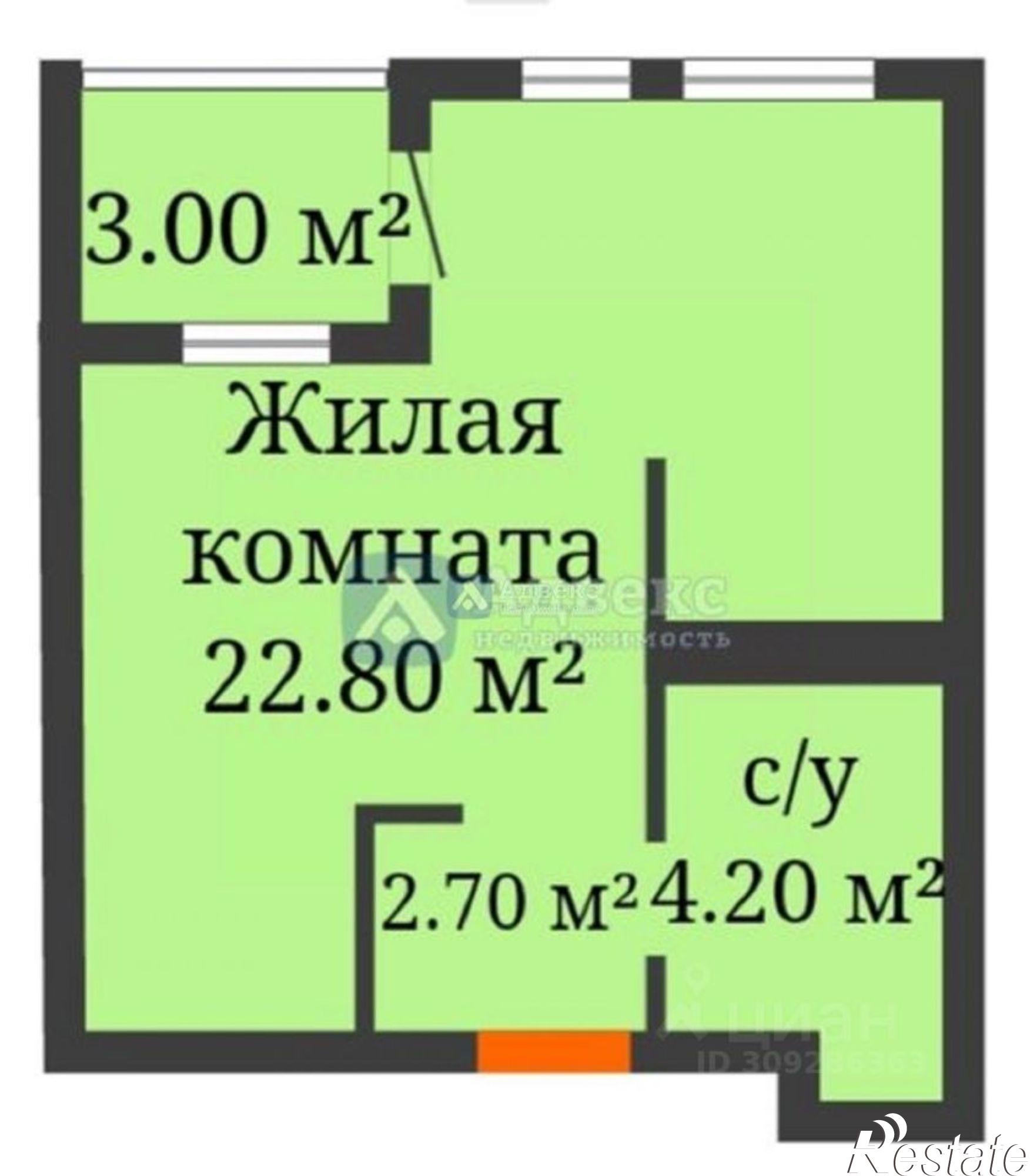 Купить квартиру за 6 990 000 рублей на ул Пожарных и спасателей, 3 1