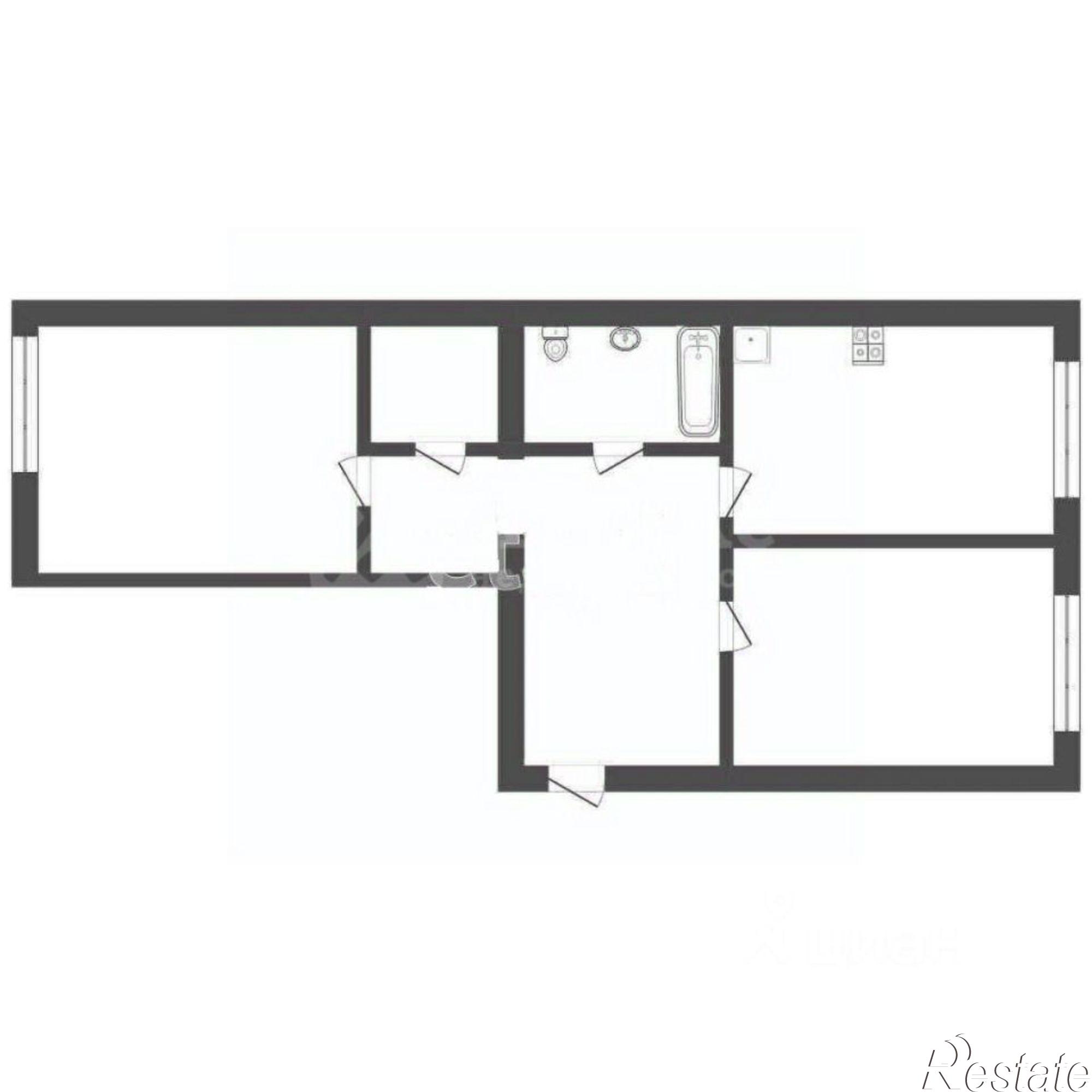 Купить квартиру за 8 000 000 рублей на ул Республики, 204а 10