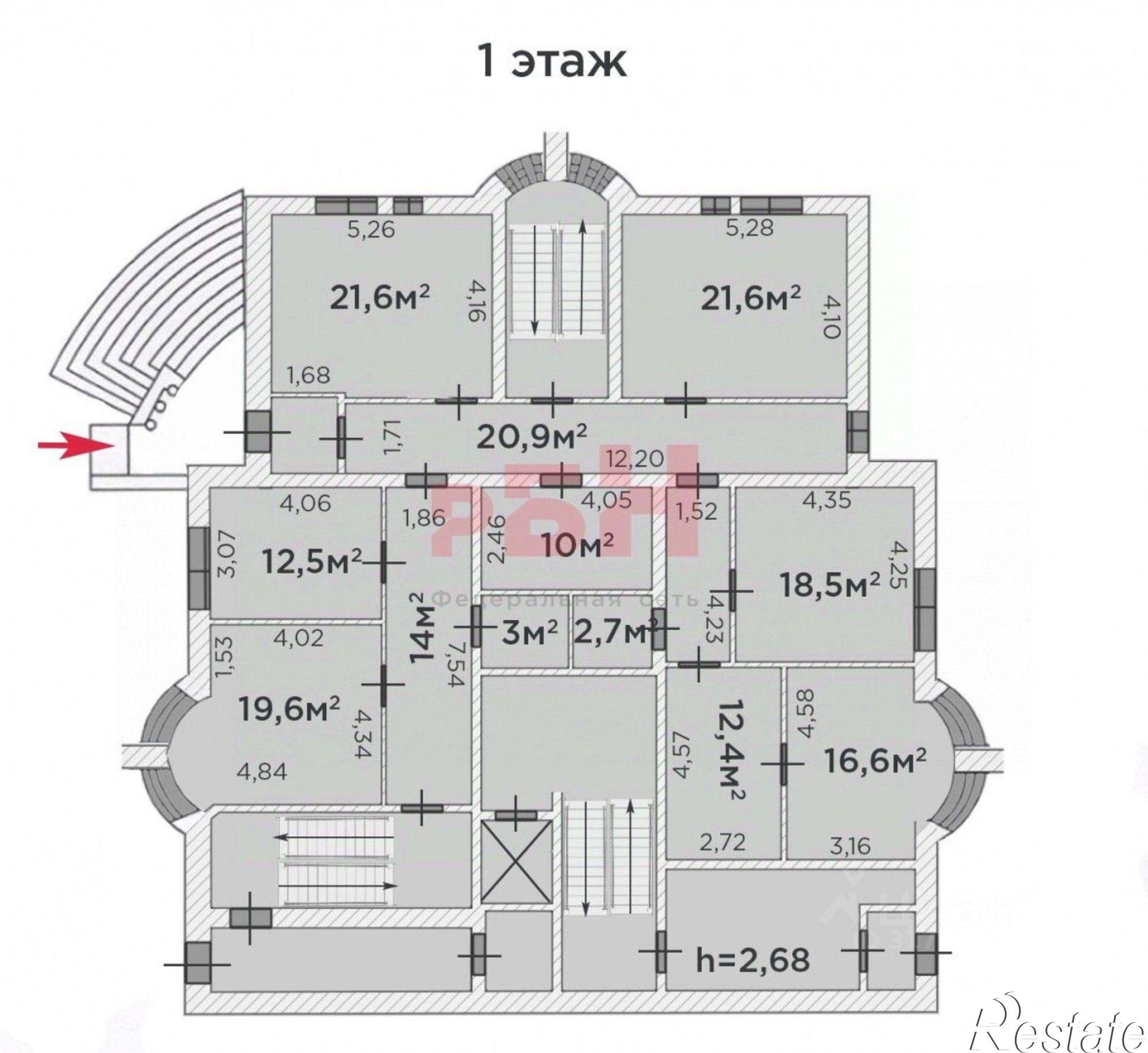 Купить офис, помещение под офис за 32 969 900 рублей на Московский тракт, 37 к1