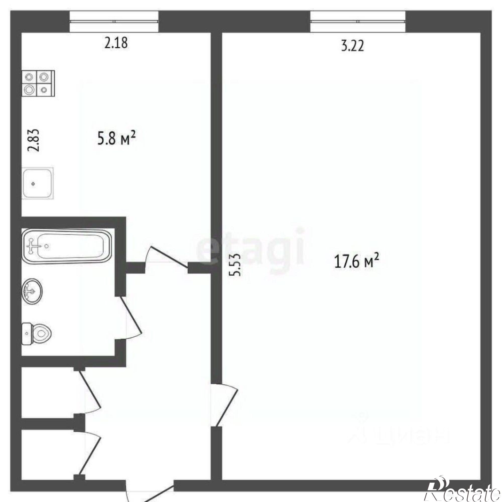 Купить квартиру за 3 000 000 рублей на ул Червишевский тракт, 15/4
