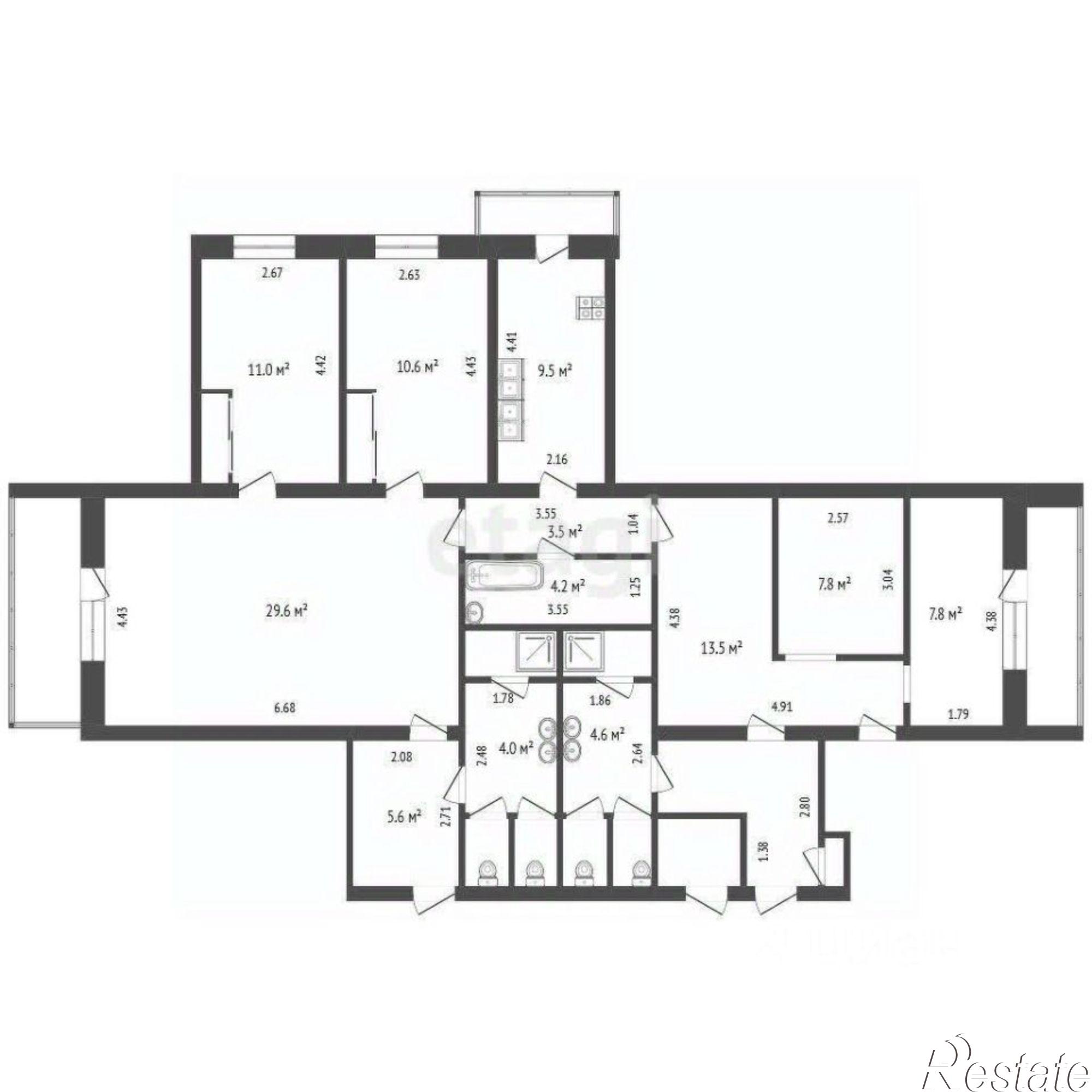 Купить комнату за 2 600 000 рублей на Игримская улица, 33