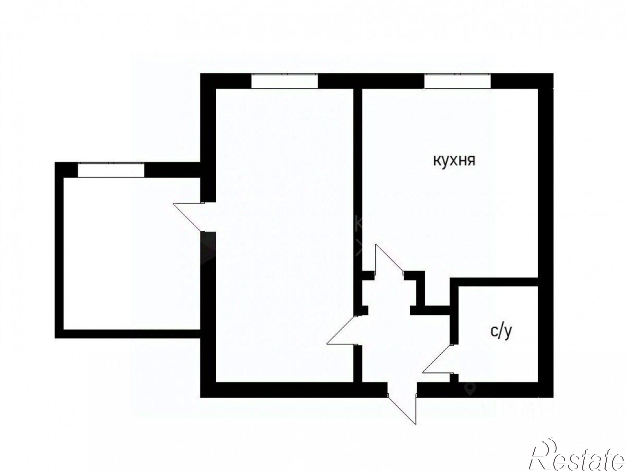 Купить квартиру за 2 700 000 рублей на улица 50 лет Октября, 62А