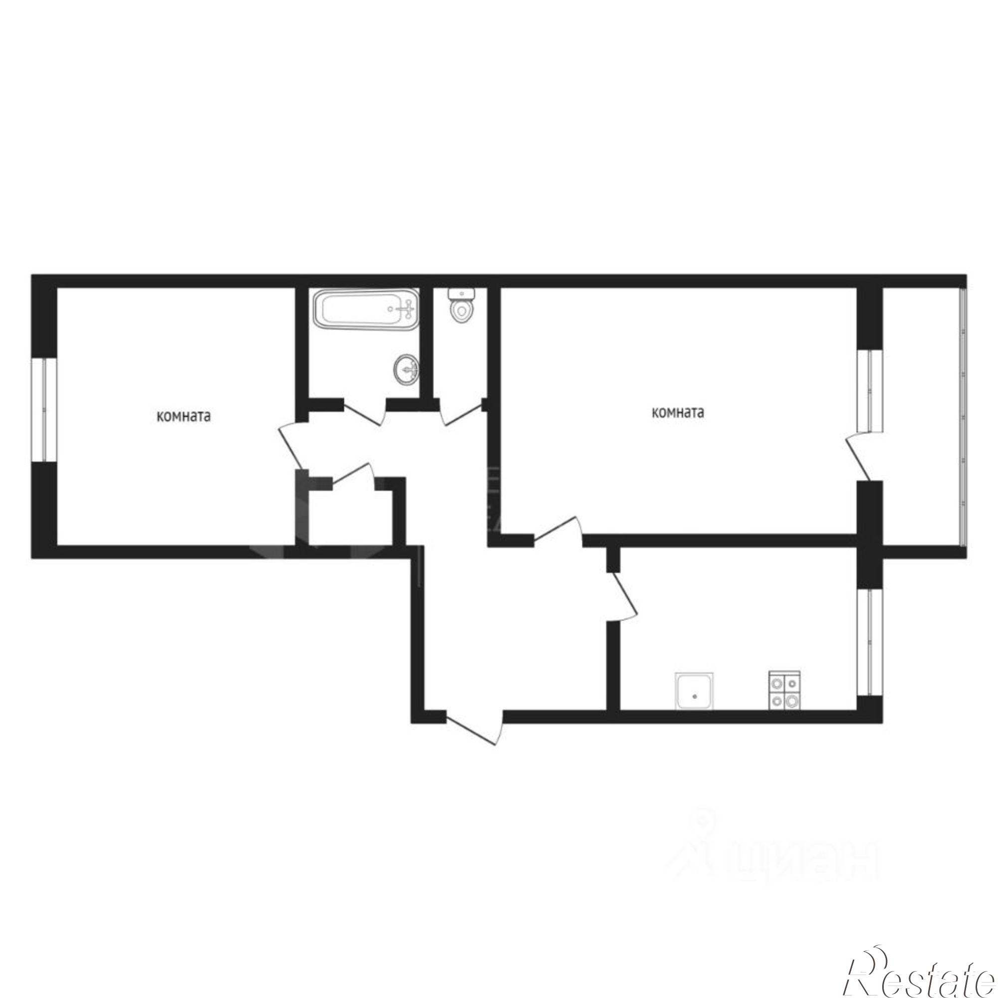 Купить квартиру за 4 800 000 рублей на улица Тимуровцев, 28