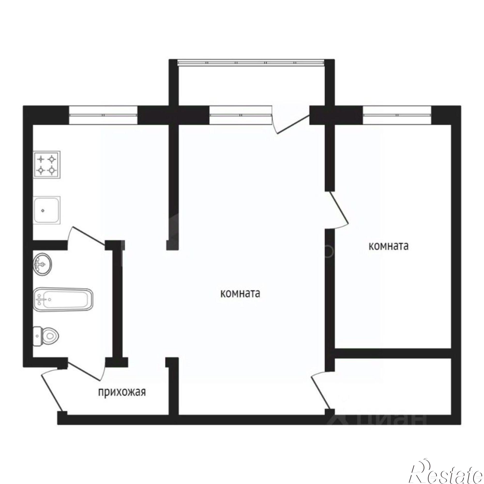 Купить квартиру за 5 000 000 рублей на улица Мельникайте, 64