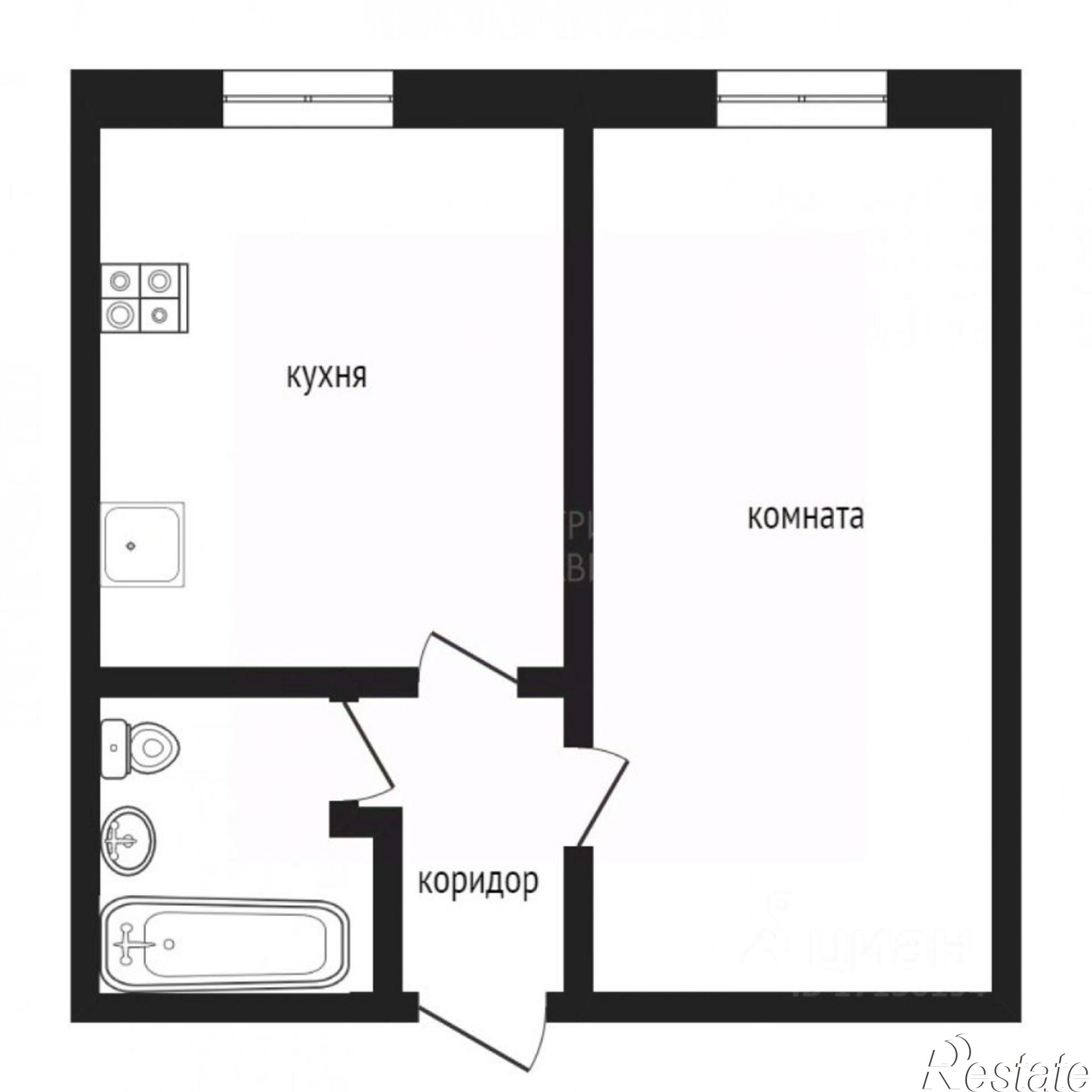 Купить квартиру за 2 990 000 рублей на улица Пермякова, 7А