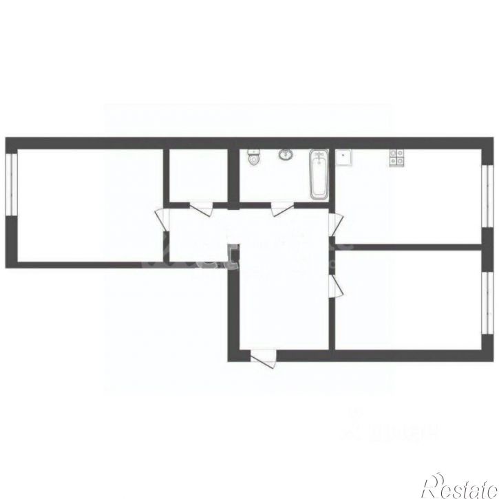 2-комн квартира ул Республики, 204а 10,  д. 204а 10,  к. 10