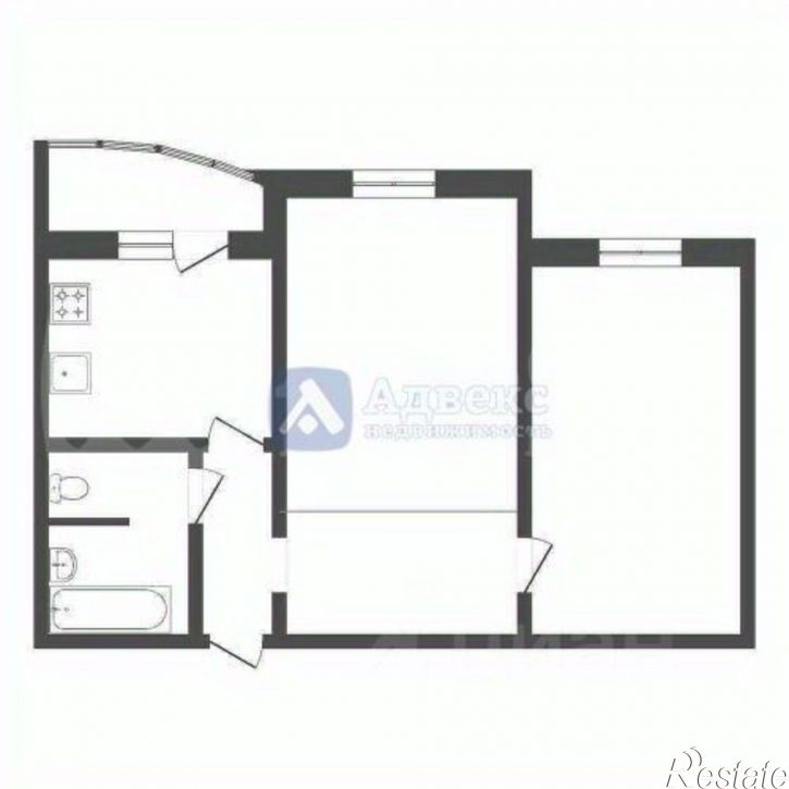 2-комн квартира ул Николая Семенова, 33,  д. 33