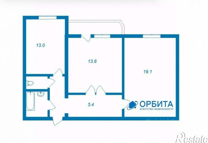 2-комн квартира Московский тракт, 169,  д. 169