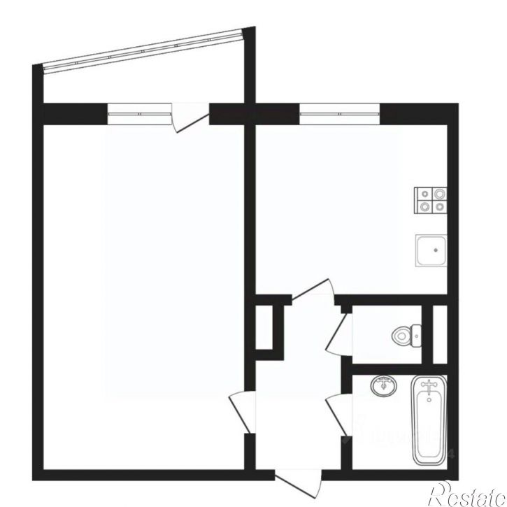 1-комн квартира улица Моторостроителей, 7,  д. 7