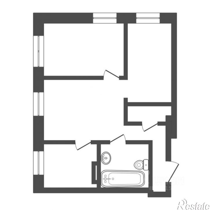 3-комн квартира улица Мельникайте, 32 к2,  д. 32 к2