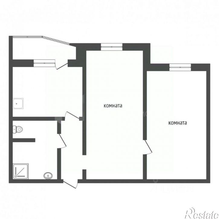 2-комн квартира улица Созидателей, 11,  д. 11