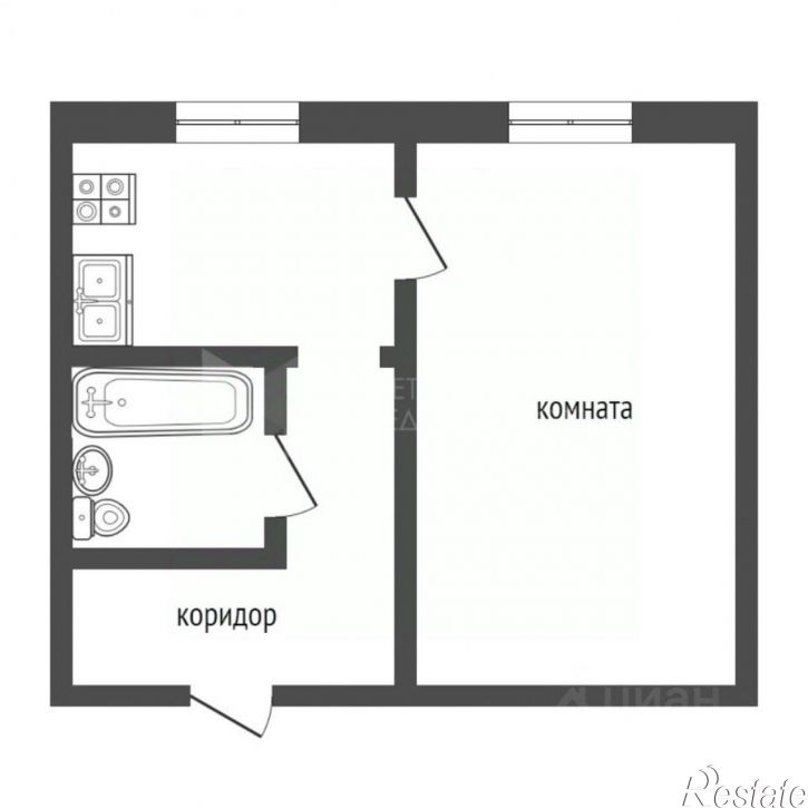 1-комн квартира Военная улица, 15,  д. 15