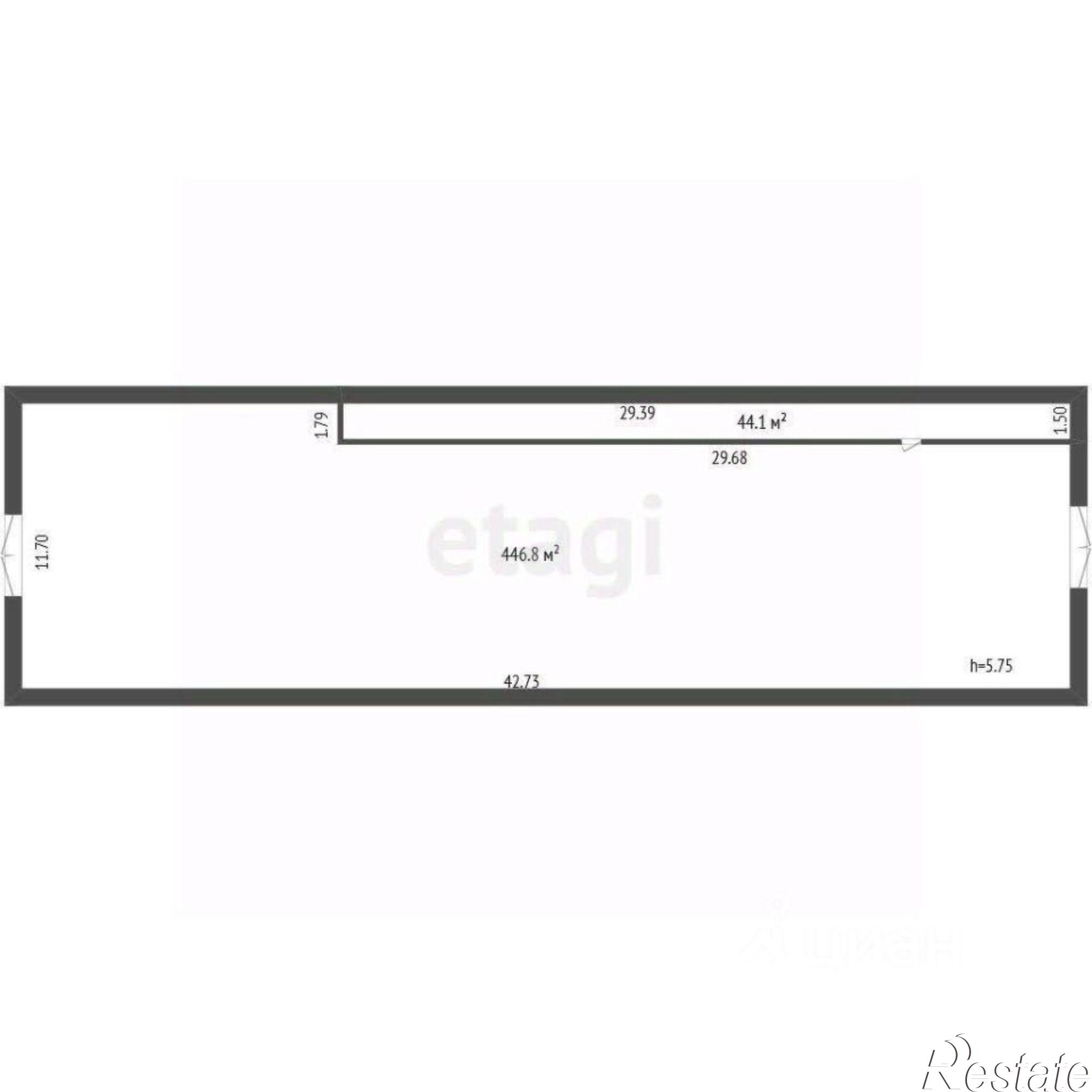Сдать складское помещение за 240 017 рублей на улица Бабарынка, 1 с10/1
